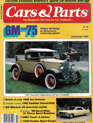 CARS & PARTS 1983 SEPT - '09 TOY TONNEAU, '62 CADILLAC CONV, '69 HURST/OLDS